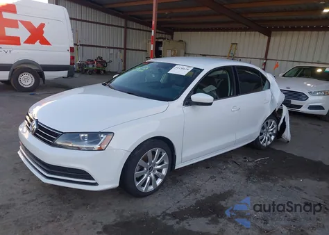 2017 Volkswagen Jetta 1.4T S z USA, uszkodzony, nr VIN 3VW2B7AJ9HM334200